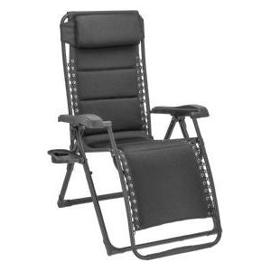 Travellife Barletta Chair Relax Grey 2128190 Travellife - UK Camping And Leisure