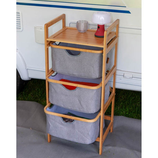 Bo-Camp Urban Collection Cabinet Selsdon Pullout Baskets Bo-Camp - UK Camping And Leisure
