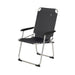 Bo-Camp Chair Copa Rio L Aluminium Graphite Bo-Camp - UK Camping And Leisure