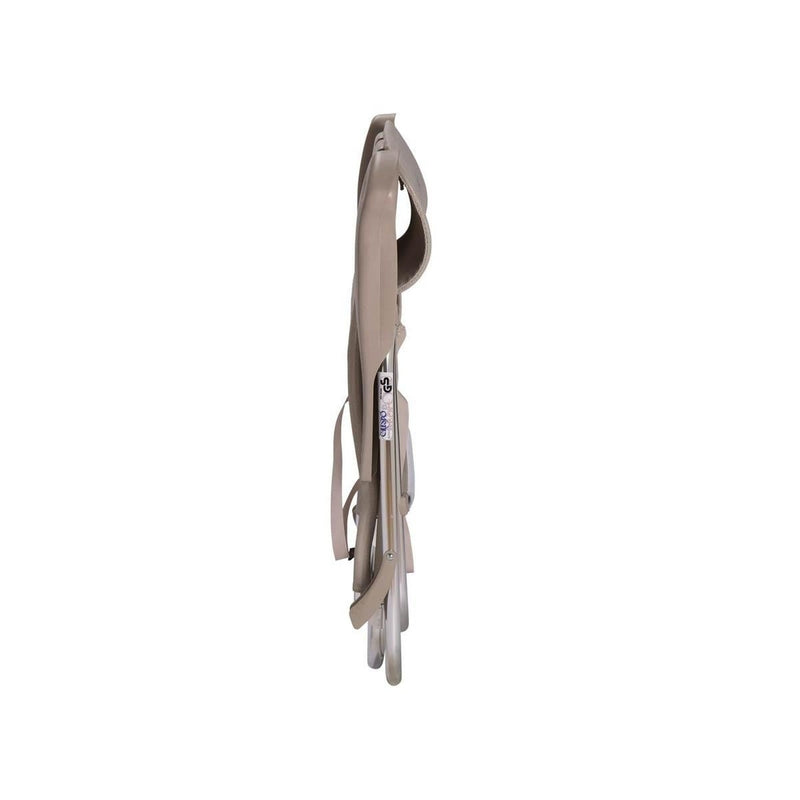 Crespo Beach Chair AL/205 Compact Light Grey Crespo - UK Camping And Leisure