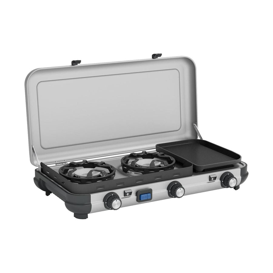 Campingaz Camping Kitchen 2 Multi-Cook Double Burner Portable Camping Gas Stove and Side Grill Campingaz - UK Camping And Leisure
