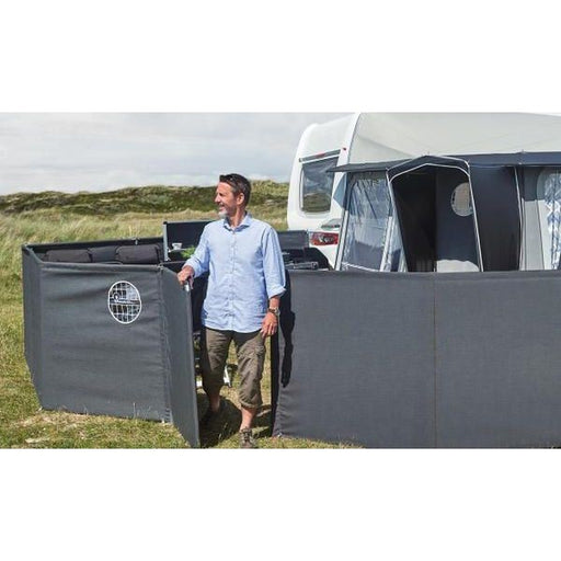 Gate for windscreen, 120 cm, Mega, Granite | breathable