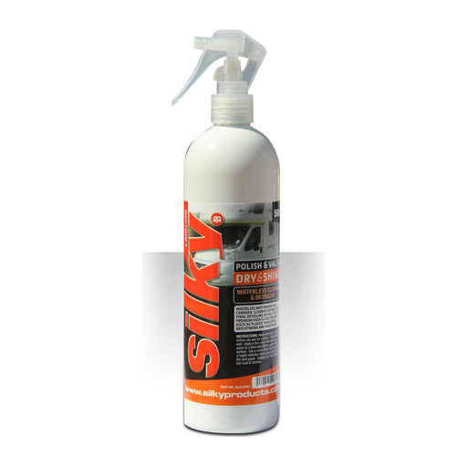 Silky Dry & Shine Waterless Detailer 500M SILKCD001 Silky - UK Camping And Leisure