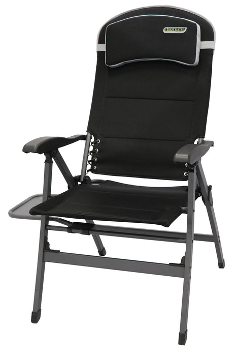 Quest Vienna Pro Comfort Camping Caravan Chair with Side Table Quest - UK Camping And Leisure