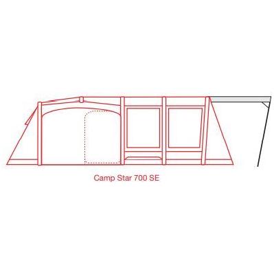 Outdoor Revolution Camp Star Sun Canopy 2023 (700 / 700SE) Outdoor Revolution - UK Camping And Leisure