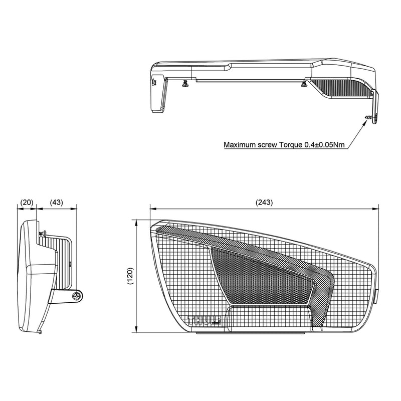 Thule Spare Part MtgBag Lampcover R