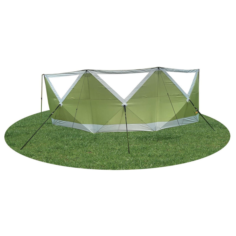 Quest Screen Shield (3 panel) Windbreak 180cm High Quest - UK Camping And Leisure
