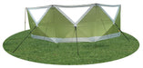 Quest Screen Shield (3 panel) Windbreak 180cm High Quest - UK Camping And Leisure