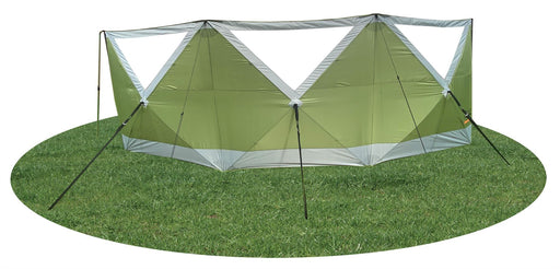 Quest Screen Shield (3 panel) Windbreak 180cm High Quest - UK Camping And Leisure
