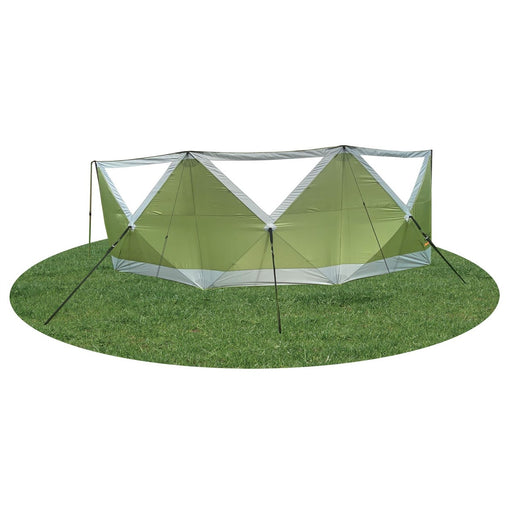 Quest Screen Shield (3 panel) Windbreak 180cm High Quest - UK Camping And Leisure