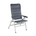 Crespo Chair AL/238 Deluxe Dark Grey Crespo - UK Camping And Leisure