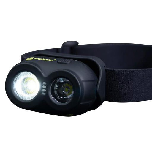 RidgeMonkey Head Torch Light Lamp VRH150X USB Rechargeable LED Fishing Angler UK Camping And Leisure - UK Camping And Leisure