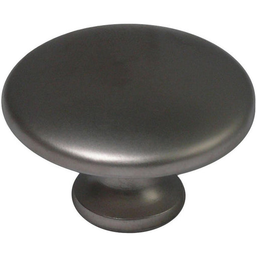 AG Matt Nickel Knob 23mm for Motorhome and Caravan AG - UK Camping And Leisure