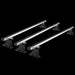 Summit Commercial 3 x Aluminium Fixed Point Roof Bars Rack 1.5m SULC-014 Summit - UK Camping And Leisure