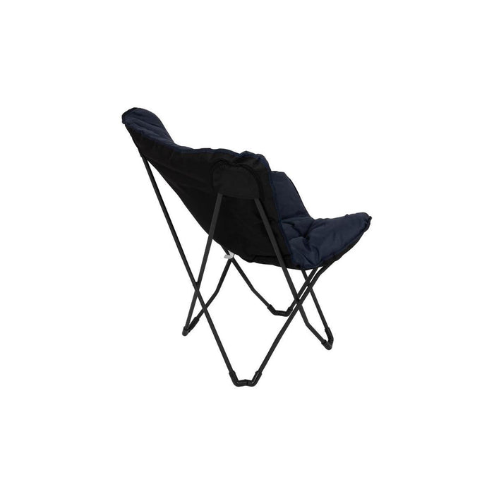 Bo-Camp Industrial Collection Butterfly Chair Himrod Blue Bo-Camp - UK Camping And Leisure