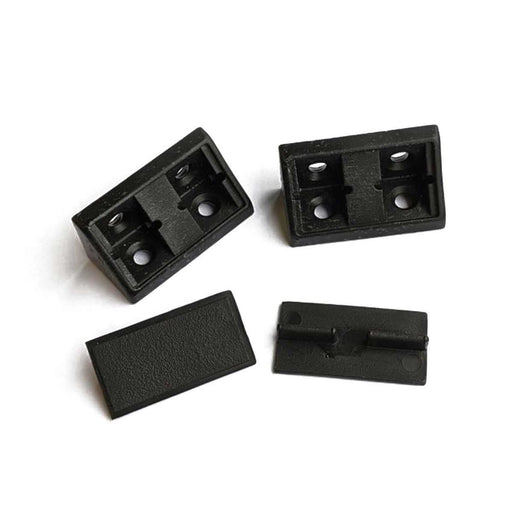 Double Corner Joint Body and Lid in Black AG - UK Camping And Leisure