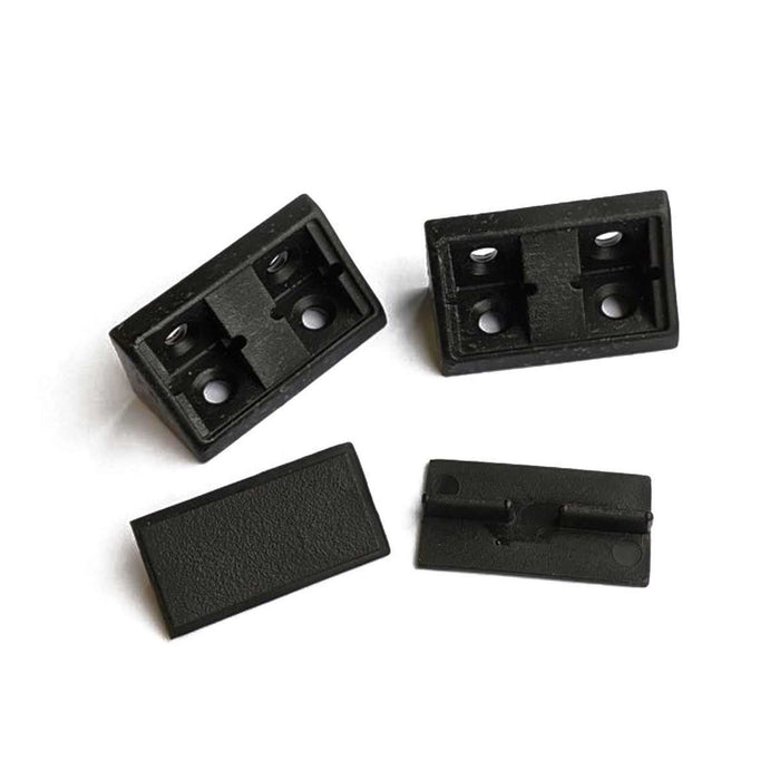 Double Corner Joint Body and Lid in Black AG - UK Camping And Leisure