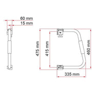 Fiamma Security 46 Deep Black (03513A01H) - View 2