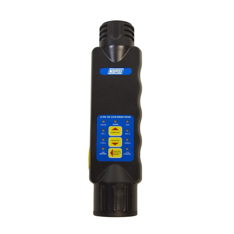 Maypole 13 Pin Euro Type Car & Trailer Towing Wiring Lights Tester