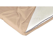 Zipped Sheet for Duvalay Compact Travel Topper 2.5cm Thick- Cappuccino Duvalay - UK Camping And Leisure