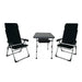 Crespo Furniture Set AA-213 Air Elite Grey Crespo - UK Camping And Leisure