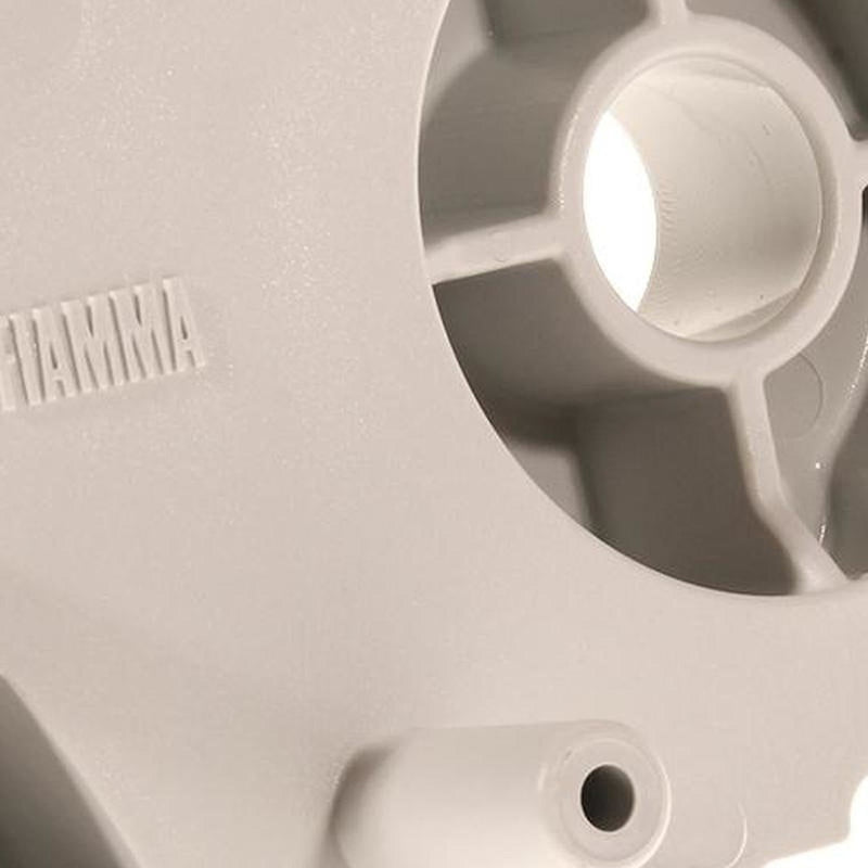 Fiamma F80s Left Hand Inner End Cap White (98673-201) Fiamma - UK Camping And Leisure