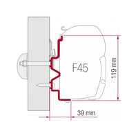 Fiamma Adaptor Rapid 90DF 10 400: Quick and Easy Attachment for Your RV