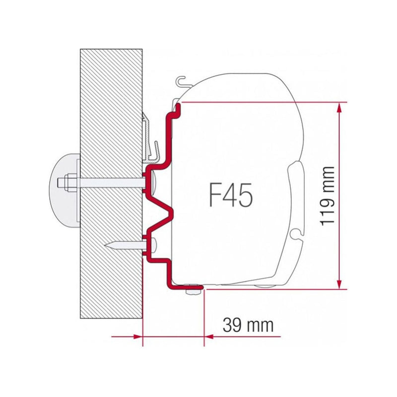 Fiamma Adaptor Rapid 90DF 10 400: Quick and Easy Attachment for Your RV Fiamma - UK Camping And Leisure