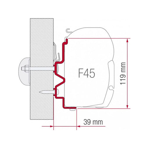 Fiamma Adaptor Rapid 90DF 10 400: Quick and Easy Attachment for Your RV Fiamma - UK Camping And Leisure