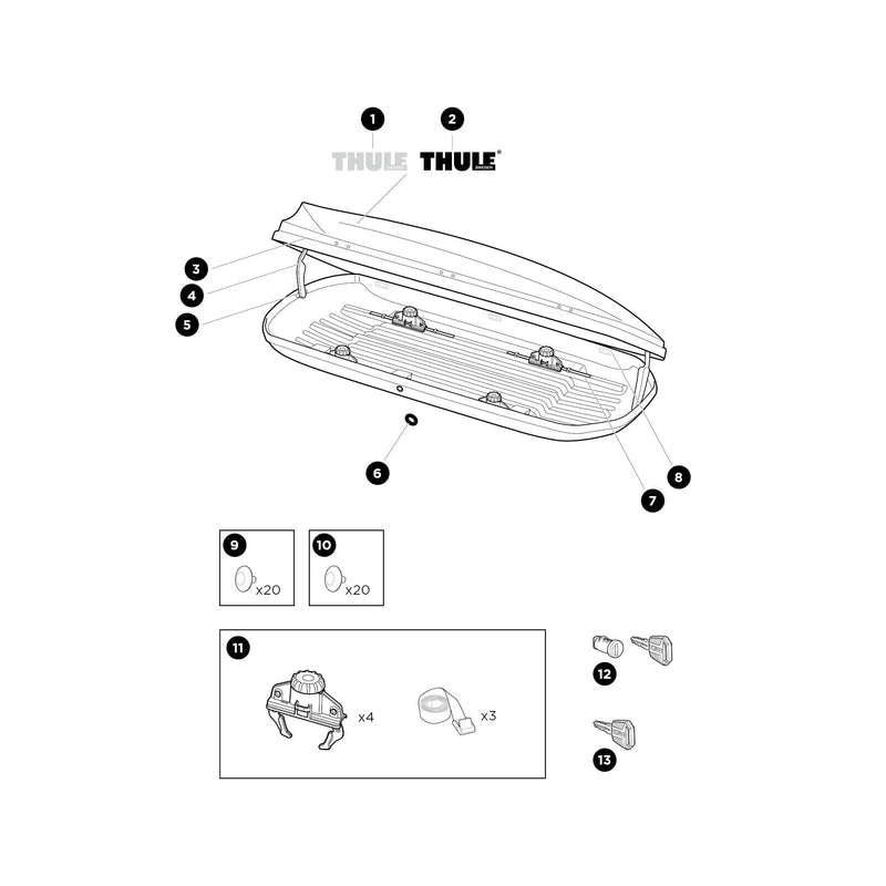 Thule Zubehoerbeutel FastGrip 2026