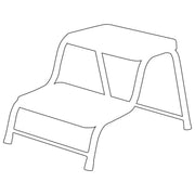 Double step in caravan white C021 UK Camping And Leisure - UK Camping And Leisure
