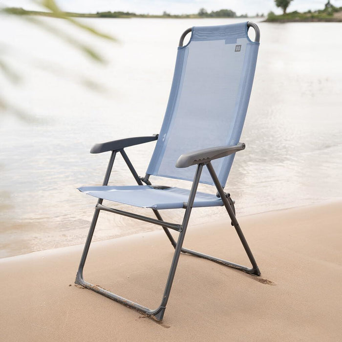 Travellife Como Recliner Grey 2130470 Travellife - UK Camping And Leisure