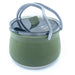Wolf Outdoors EzyStow Collapsible Kettle 1L Olive Green Wolf Outdoors - UK Camping And Leisure