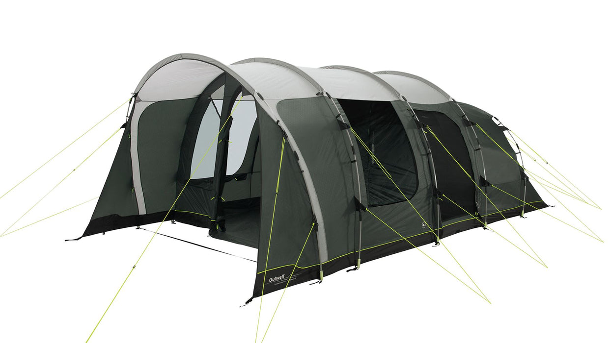Outwell Denver 5 Pole Tent Green 5 Person Outwell - UK Camping And Leisure