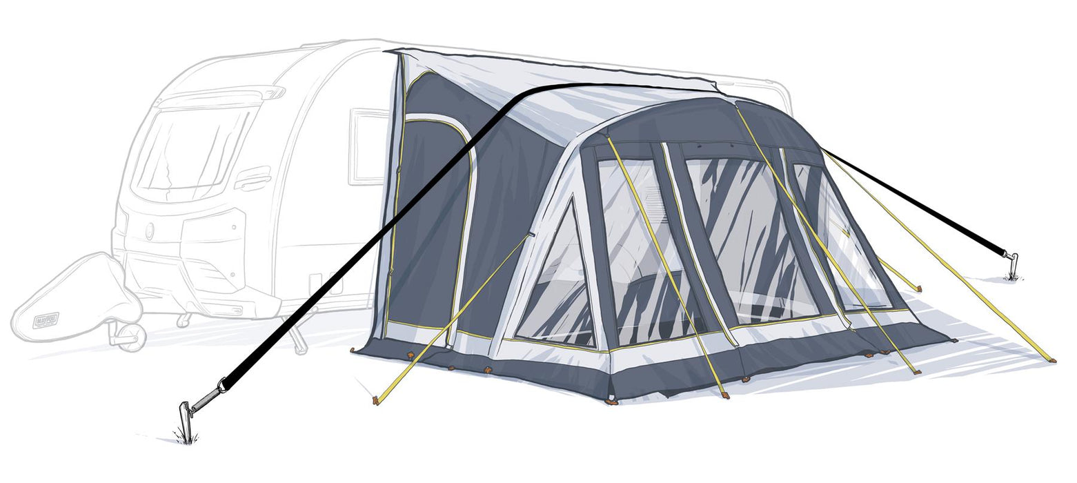 Maypole Universal Caravan Awning Tie Down Kit Maypole - UK Camping And Leisure
