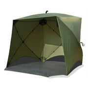 Quest Screen House 4 Mini pop up Gazebo Green Quest - UK Camping And Leisure