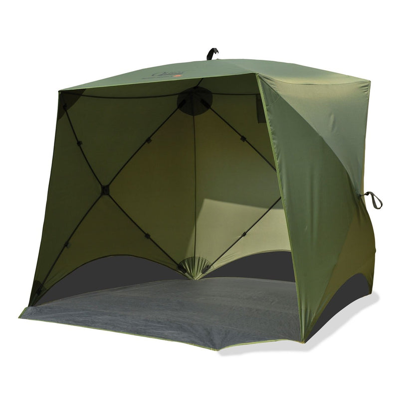 Quest Screen House 4 Mini pop up Gazebo Green Quest - UK Camping And Leisure