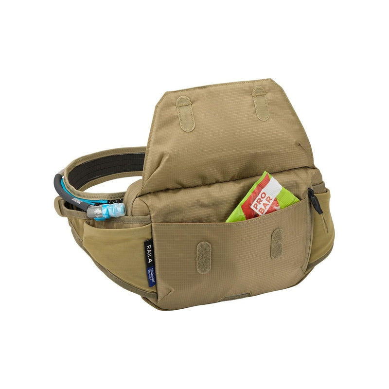 Thule Rail hydration hip pack 4L faded khaki Thule - UK Camping And Leisure