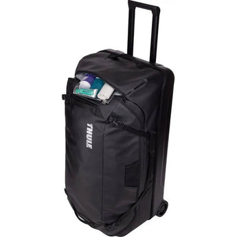 Thule Chasm check 110l in wheeled duffel suitcase black