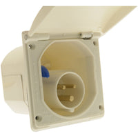 W4 Mains Inlet Square White 20013