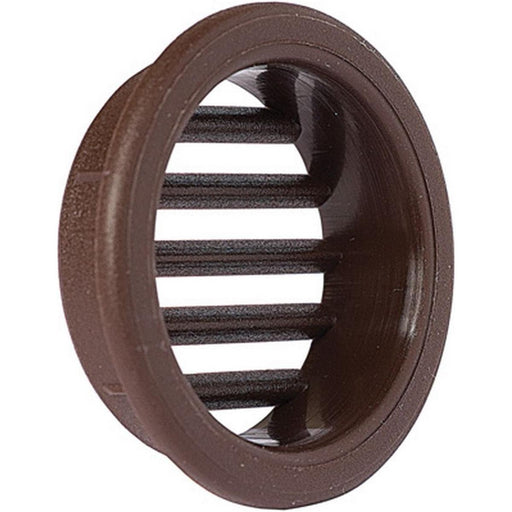 Round Air Vent 32mm Brown for Caravan/Motorhome Nova - UK Camping And Leisure