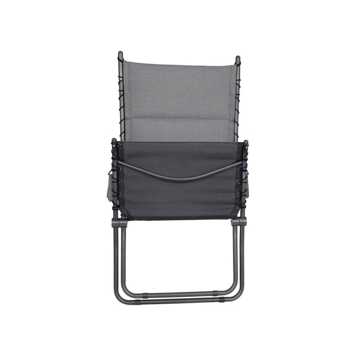 Crespo Lounger AP/262 Tex Comfort Light Grey Crespo - UK Camping And Leisure