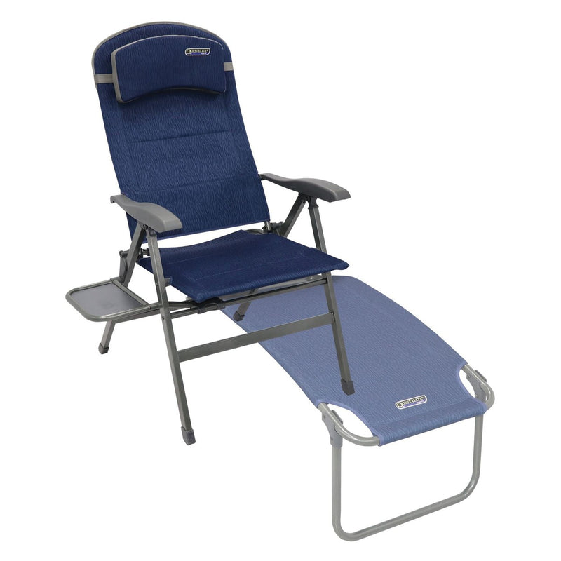 Quest Ragley Pro Comfort Camping Caravan Chair with Side Table Quest - UK Camping And Leisure