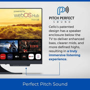 Cello 19" Smart WebOS 12V/230V Traveller TV with Perfect Pitch Cello - UK Camping And Leisure