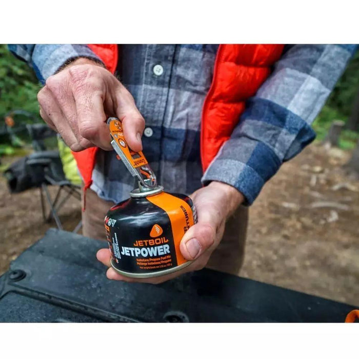 Jetboil CrunchIt Fuel Can Recycling Tool CRUNCH Steel Jetboil - UK Camping And Leisure