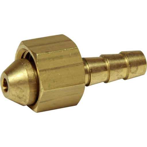 Brass Hose Tail Connector 1/4" BSP Nut to 1/4" Spigot for RVs Nova - UK Camping And Leisure