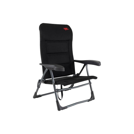 Crespo Beach Chair AP/205 Air Deluxe Black Crespo - UK Camping And Leisure