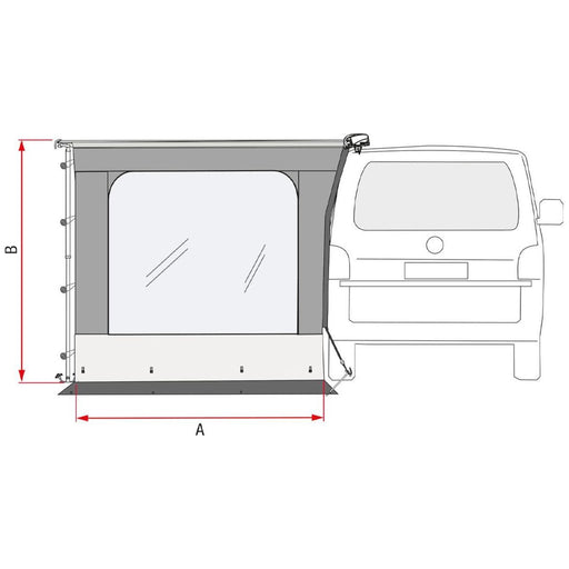 Side W Pro for Fiamma F40 Van Awnings (07979-01-) Fiamma - UK Camping And Leisure