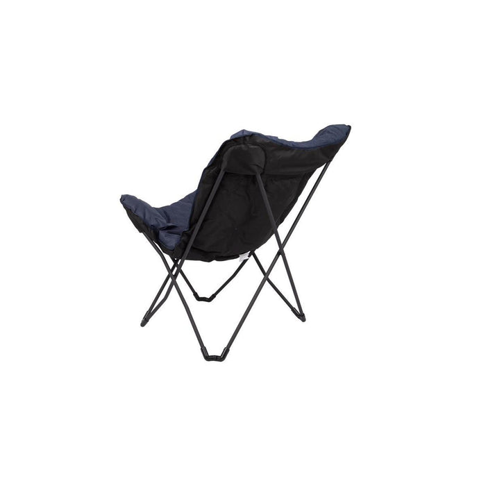 Bo-Camp Industrial Collection Butterfly Chair Himrod L Blue Bo-Camp - UK Camping And Leisure
