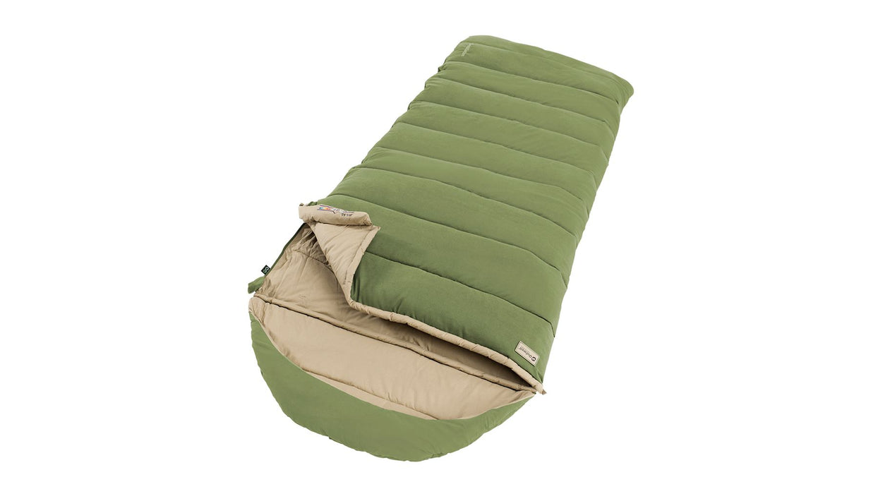 Outwell Constellation Green Single Sleeping Bag Outwell - UK Camping And Leisure
